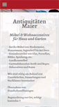 Mobile Screenshot of maier-antik.de